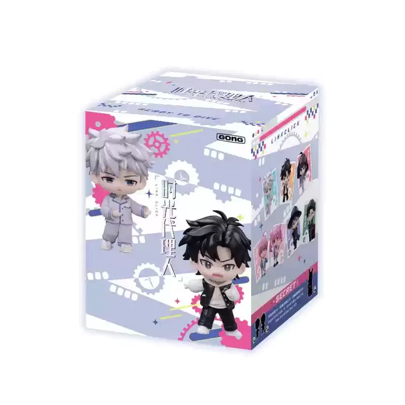 thumbnail image 1 of MINISO Pop Mart Time Agent Season 2 Time Echo Series Trendy Blind Box Anime Peripheral Desktop Ornaments Decoration Toy Gifts, 1 of 5