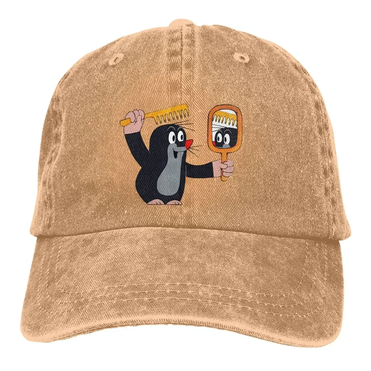 

Мужская бейсболка Humor, женские кепки с козырьком, Снэпбэк кепки с маленькими кротами