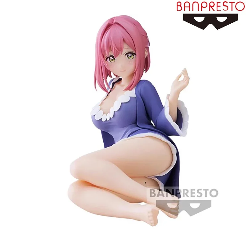 

Bandai 2024 The 100 Girlfriends Who Really Love You Relax time Hakari Hanazono Figure Anime Action Model Collectible Toys Gift