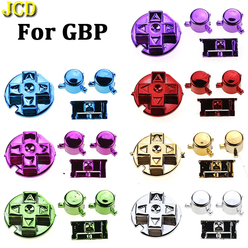 Jcd Per Gameboy Pocket Gbp Sostituzione Power On Off Key Keypad A B Direction Button D Pads