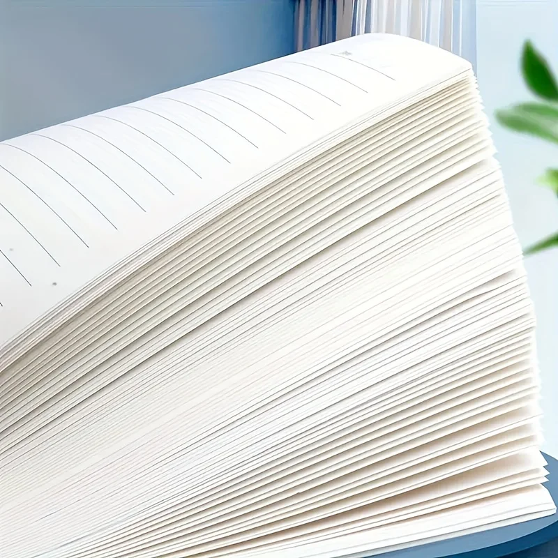 A Notebook with 60/120 Sheets,featuring Perforated Pages and A Horizontal Layout,Detachable and Not Too Uncomfortable To Handle - 4