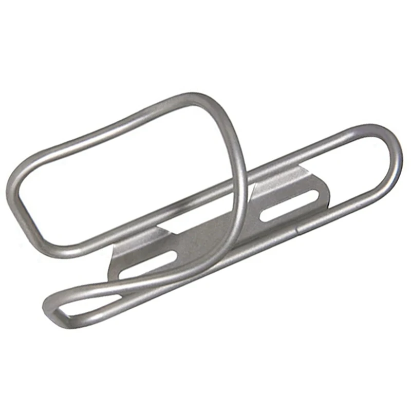 Bicycle Kettle Rack Titanium Alloy Hollow Riding Water Bottle Cage Holder With Screws Style A bicycle water bottle cage bicycle bottle holder water bottle holder bicycle bottle cage screws 2X