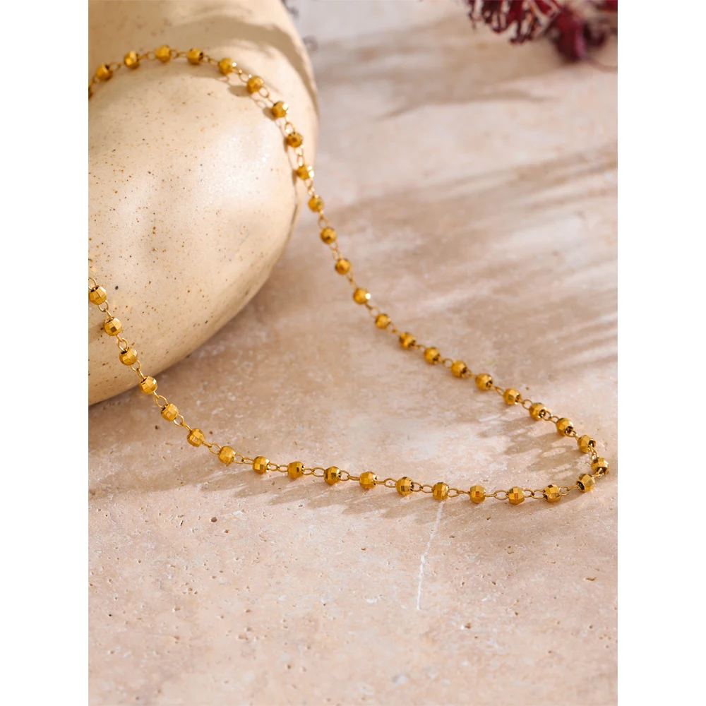 Yhpup Women Necklace 18K Gold Plated