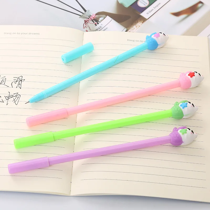 Wholesale Kawaii Cat Cat Gel Pen Set Fun Animal Black Ink Pens For Kids,  Office, And School Supplies From Ls_crystal, $7.92