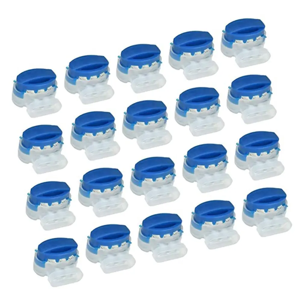 

20PCS K13 Resin Filled Cable Connectors 314 Connectors Terminal Blocks For Garden Outdoor Robot Lawn Mower And Car Mower