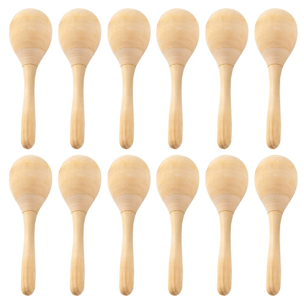 

12 шт., детские деревянные граффити Maraca