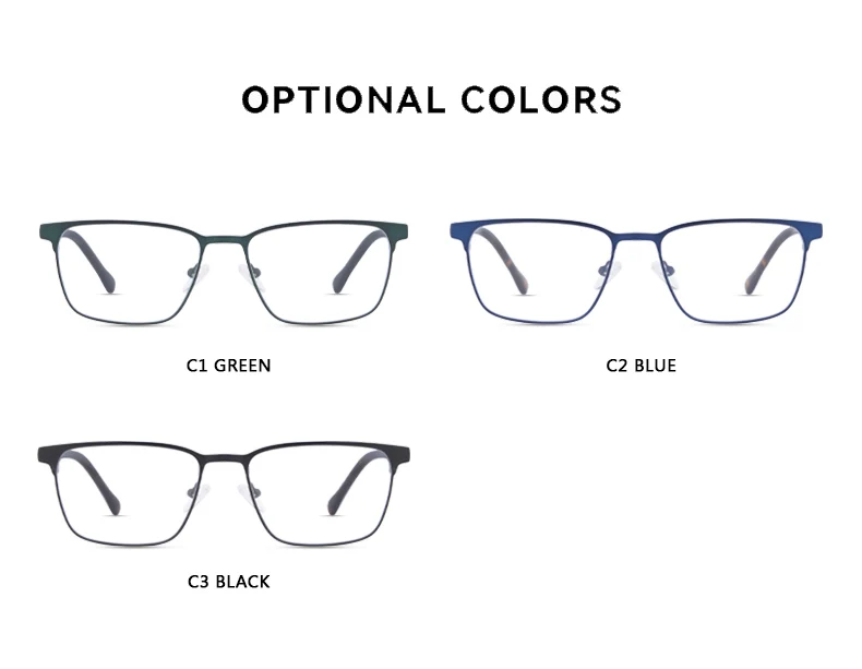 Kansept Women's Full Rim Square Alloy TR 90 Reading Glasses 4