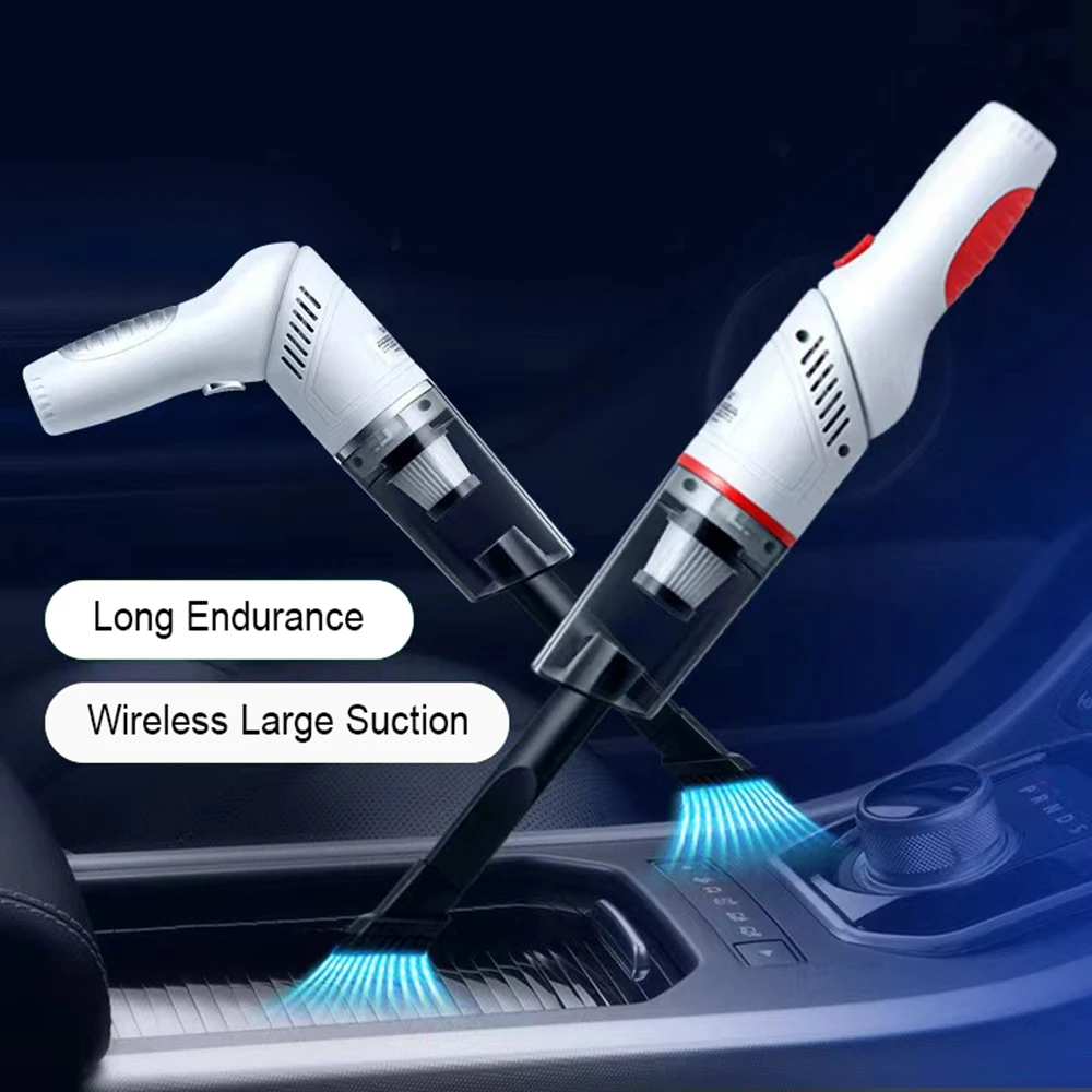 12000pa /9000pa Car Wireless Vacuum Cleaner Powerful Cyclone Suction