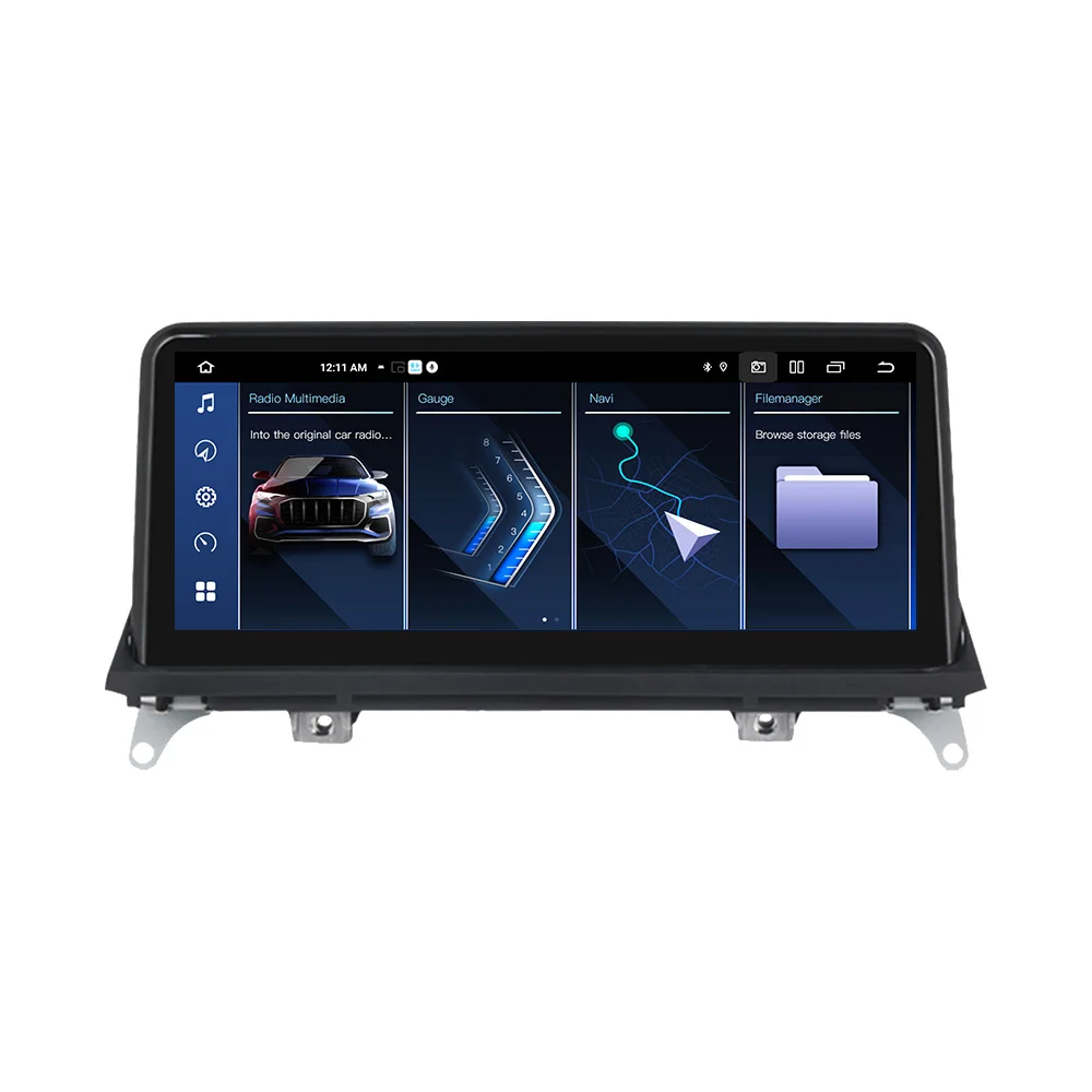 Mekede 10,25-Zoll Autoradio 6G+128G Carplay für BMW X5 E70 X6 E71 E72 2007-2014 Android 14 Intelligente Systeme Multimedia-Player – Detail 6