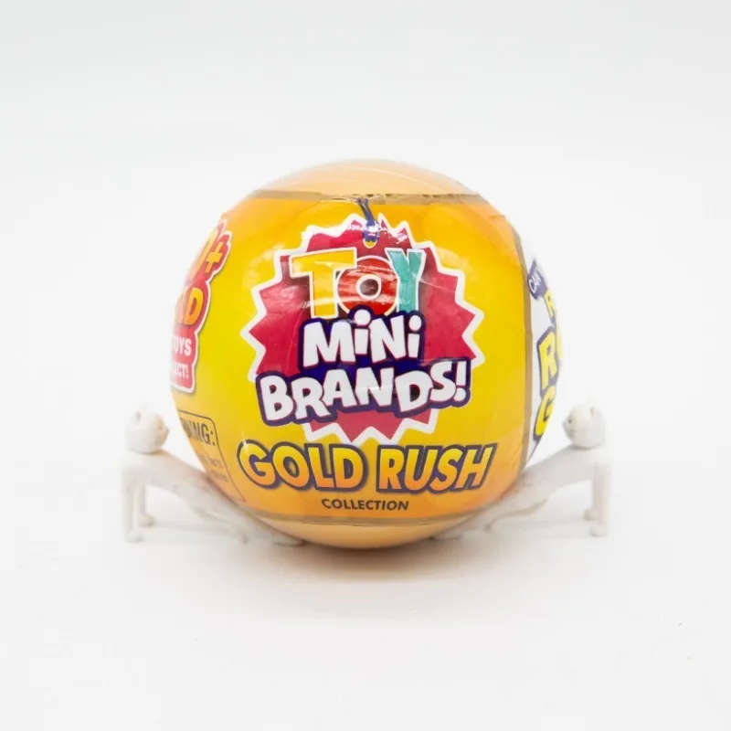 Mini brands TOYゴールドラッシュ5点 Amazon.com: 5 Surprise Mini Brands Gold Rush by ZURU Limited