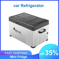 Car Refrigerator 25L Alpicool Portable Small Freezer 220V Car Home Camping Mini Fridge 12/24V Compressor Cooler Small Freezer 1
