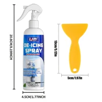 Agent de dégivrage pour réfrigérateur de 200Ml, une solution polyvalente de fusion de glace qui déteste rapidement la glace et est facile à utiliser, adaptée au Ca 2