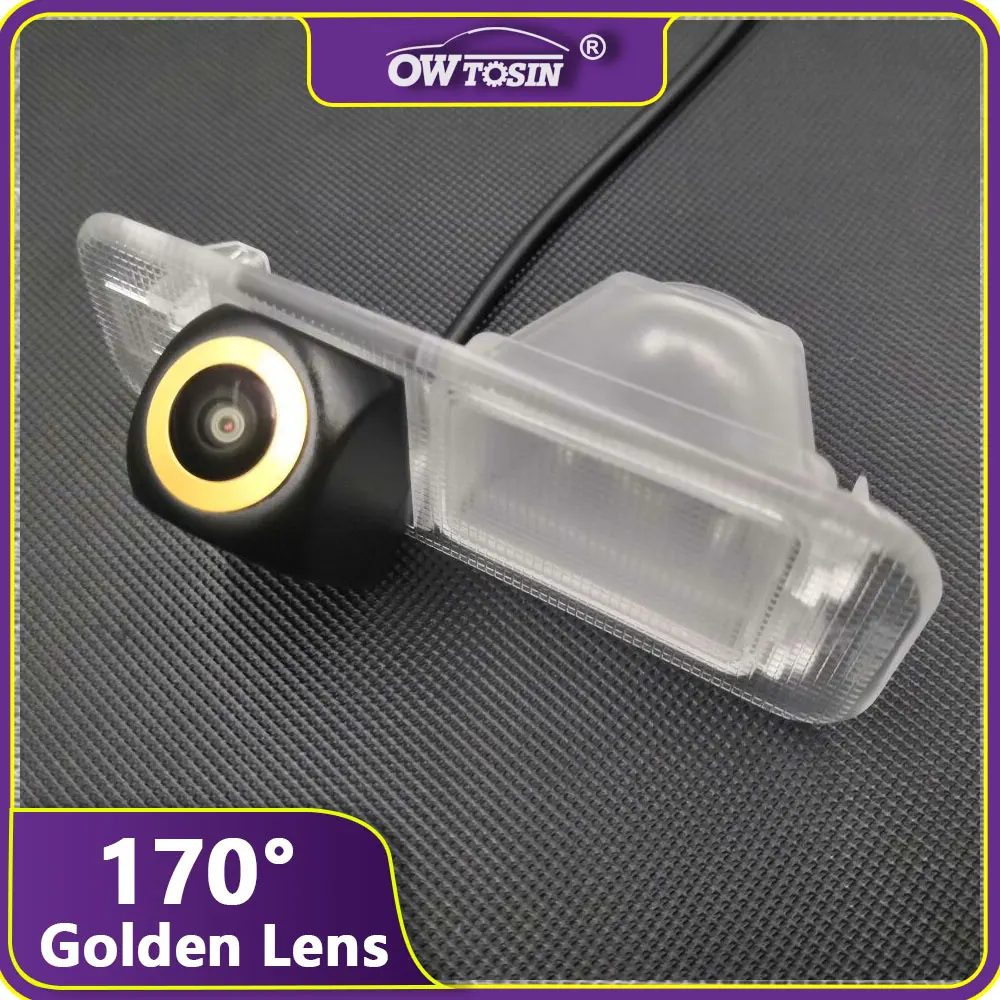 

AHD 720P/1080P Golden Lens Car Rear View Camera For KIA Rio III Sedan 2008 - 2017 K2 RIO II 2007 - 2016 Rio 5 Vehicle Camera