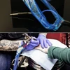 100Pcs Disposable Black/Pink/Blue Tattoo Clip Cord Sleeves Covers Bags Plastic Tattoo Machine Protection Bags Tattoo Accessories 5