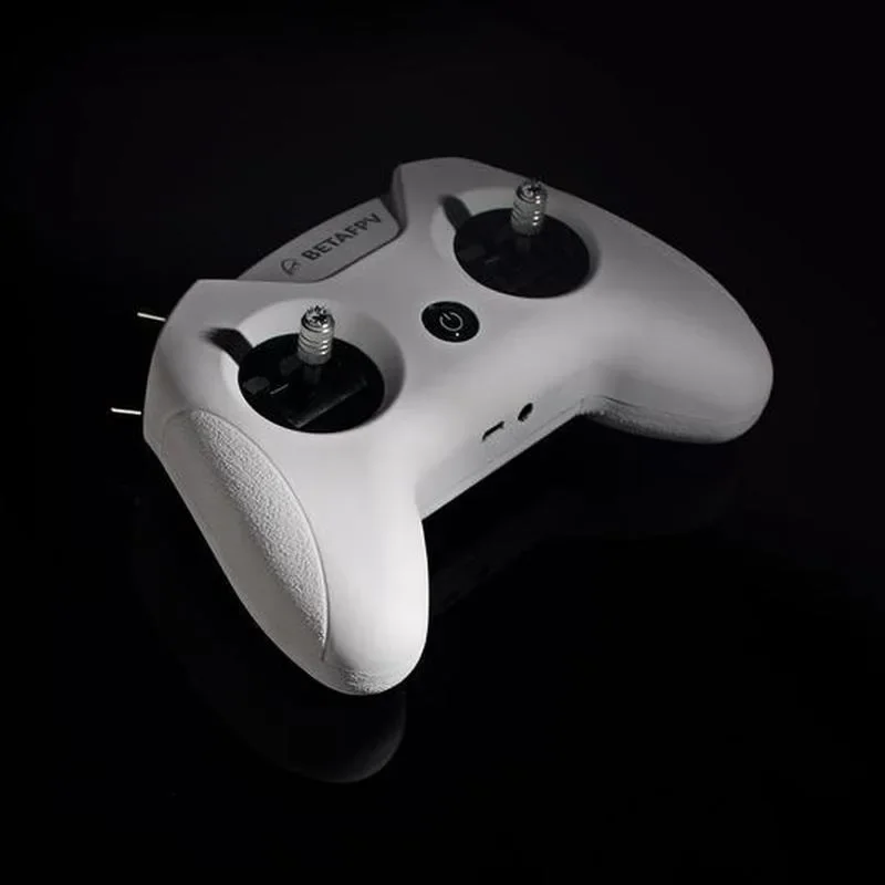 Détail des joysticks et de la molette de la radio ELRS LiteRadio 2 SE BETAFPV, transmetteur autonome.