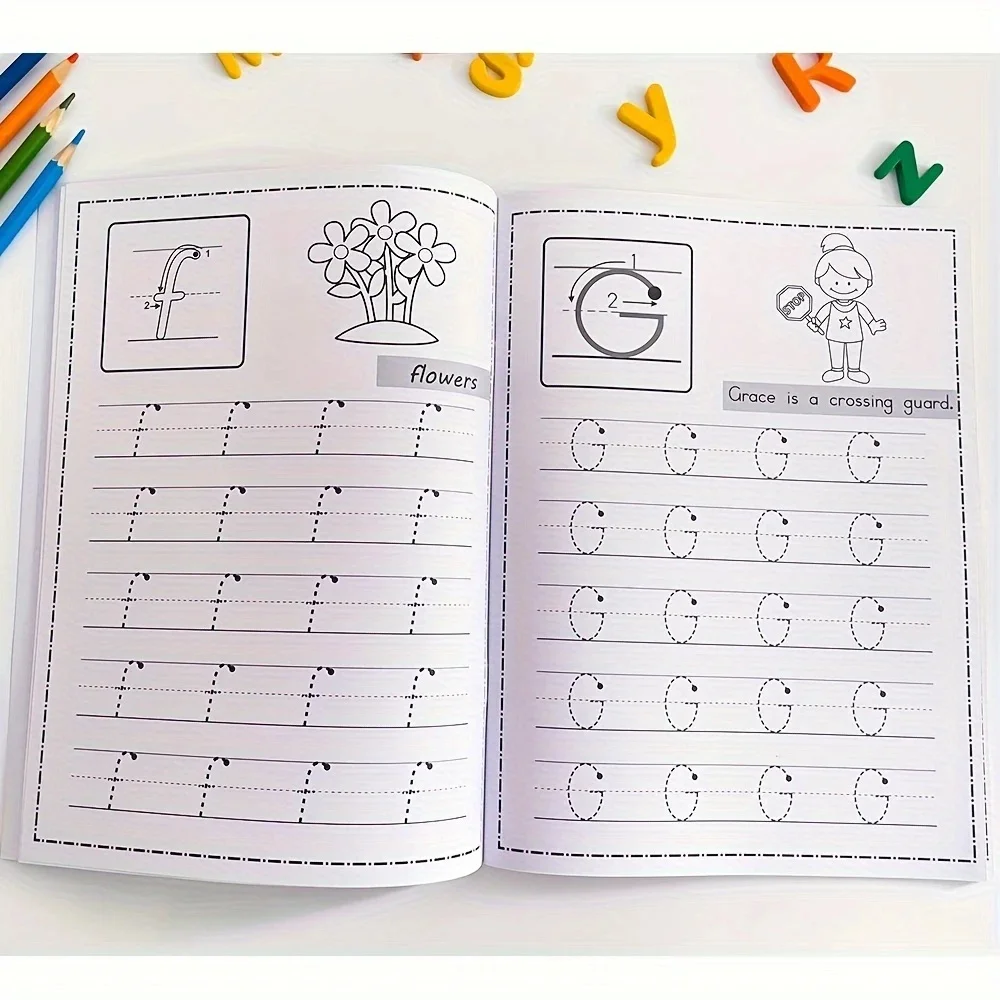 Alphabet Tracing Workbook 2