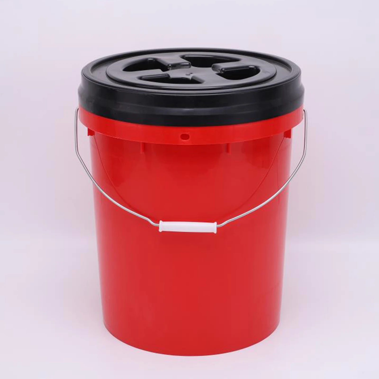 Car Wash Bucket Chair Lid with Tool Rolling Bucket Dolly With Wheels Accessories Car Detailing Holder Heavy Duty car wash bucket rolling bucket dolly