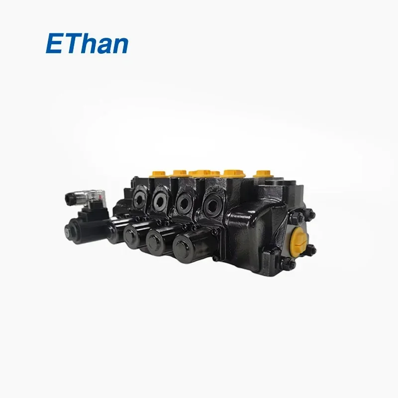 DLP180 Multiple Directional Solenoid Pressure Control Valves 24V Hydraulic Joystick Valve For Walvoil Yuken Tractor