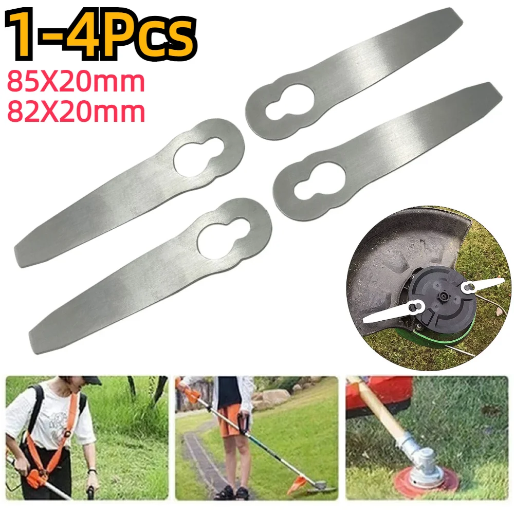 

1-4Pcs Stainless Steel Replacement Blades Spare Knives for STIHL FSA 45 FSA 57 Grass Trimmer Lawn Mower Accessories Garden Tool