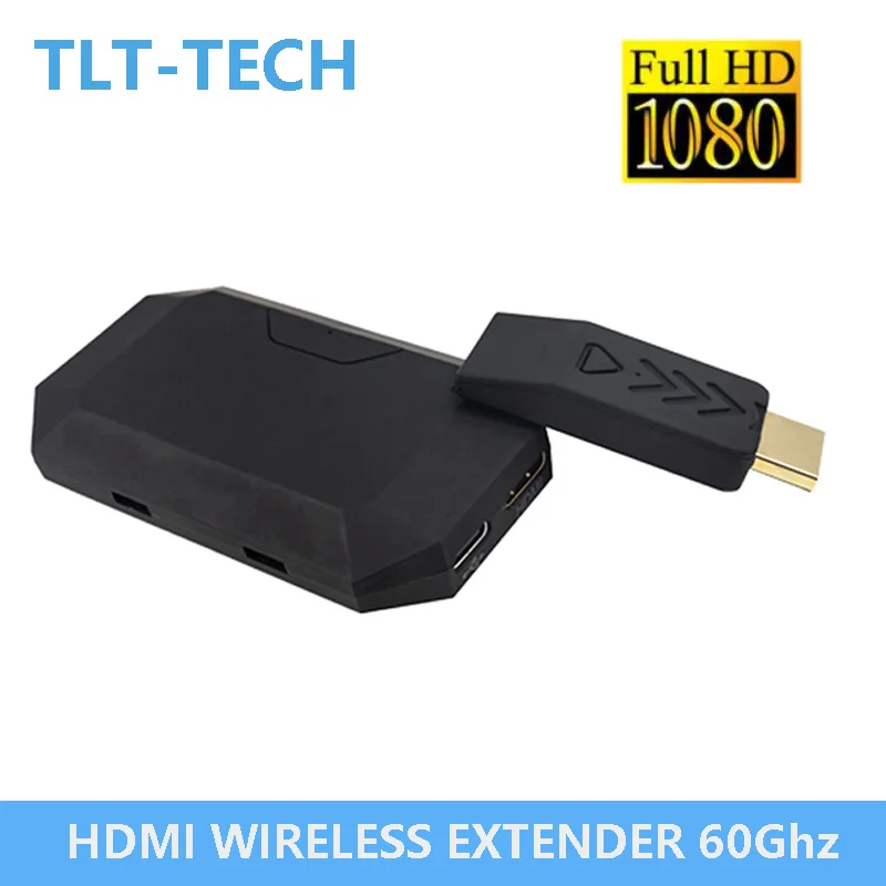 

Millimeter Wave Wireless HDMI Extender No Delay 60Ghz 3.96Gbit/s Transmitter and Receiver Zero Latency for PC Laptop PS5