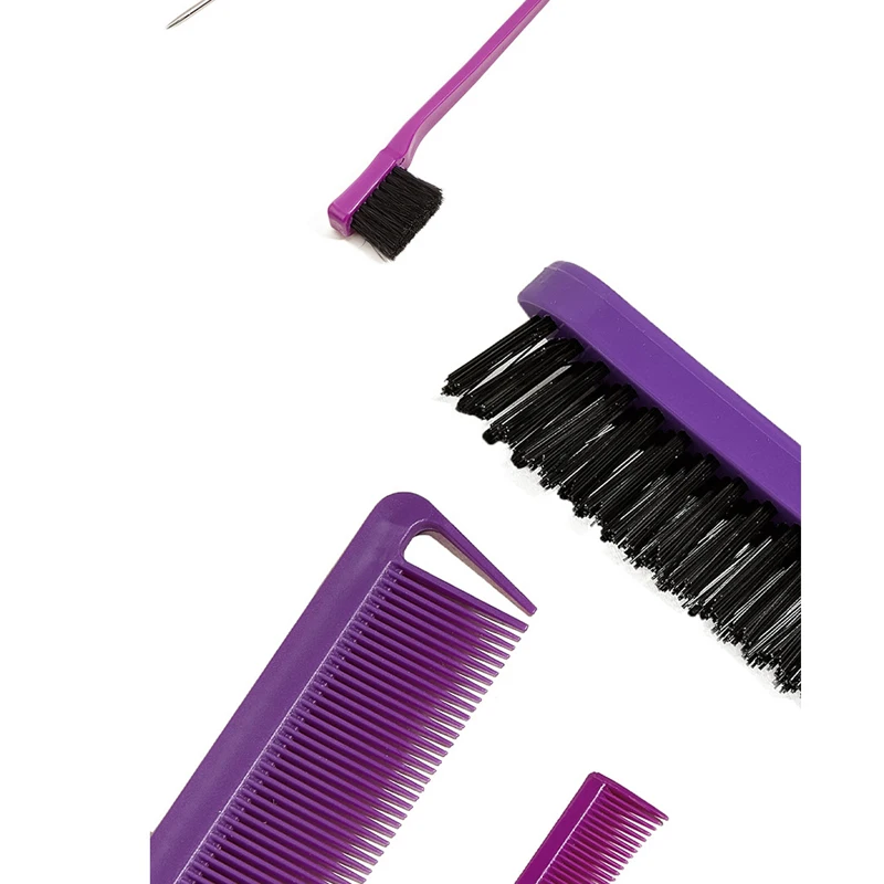 Hair Comb Hair Brush Comb Hair Comb Set 3pcs/lot Double Sided Edge Control Hair Comb Hair Styling Brush Accessories