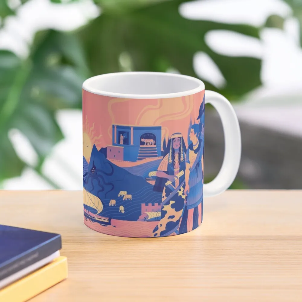 

Epic Trilogy Landscape - Summer Coffee Mug Original Breakfast Cups Ceramic Cup Mug For Coffee