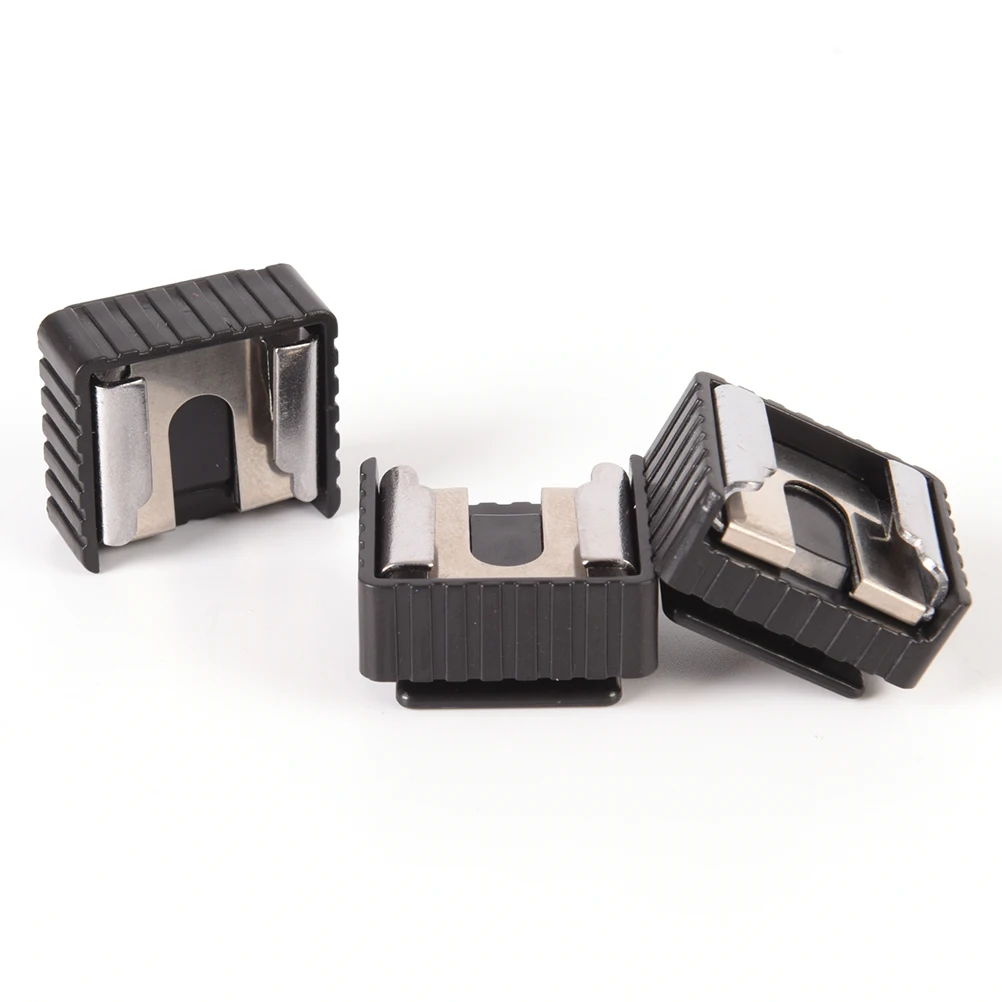 Flash Hot Shoe Mount Adapter Of 1/4" Screw Thread For Studio Light Stand Tripod Canon 580EX II/580EX/550EX