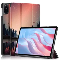 Ultra Slim Shockproof Tablet Case - Premium PU Leather Protective Cover (Dusk)
