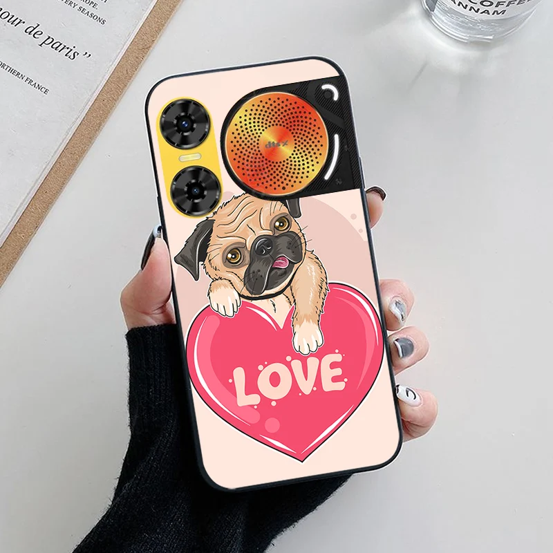 Fashionable Soft Silicone Back Case - Cute Design