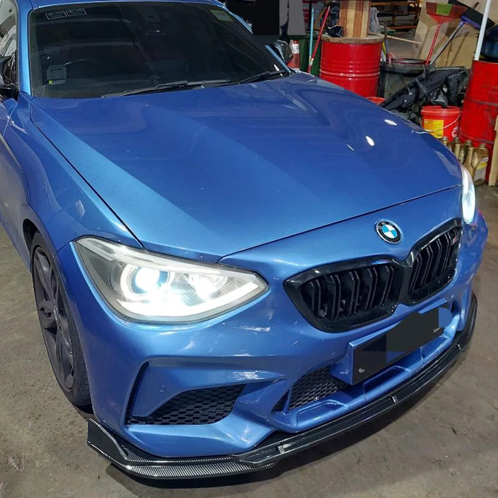 Per Bmw F20 F21 F22 F23 M2 3 Pz Paraurti Anteriore Lip Spoiler Splitter Diffusore 1/2 Serie Modifica M2 Paraurti 2011-2021 Bodykit Tuning