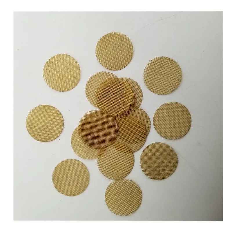 20pcs 0.2mm thick 60 Mesh 9size 12.7mm 15mm 16mm 19mm 20mm Stainless Steel Smoking Pipe Screen Smoking Accessorie Metal Filters 2