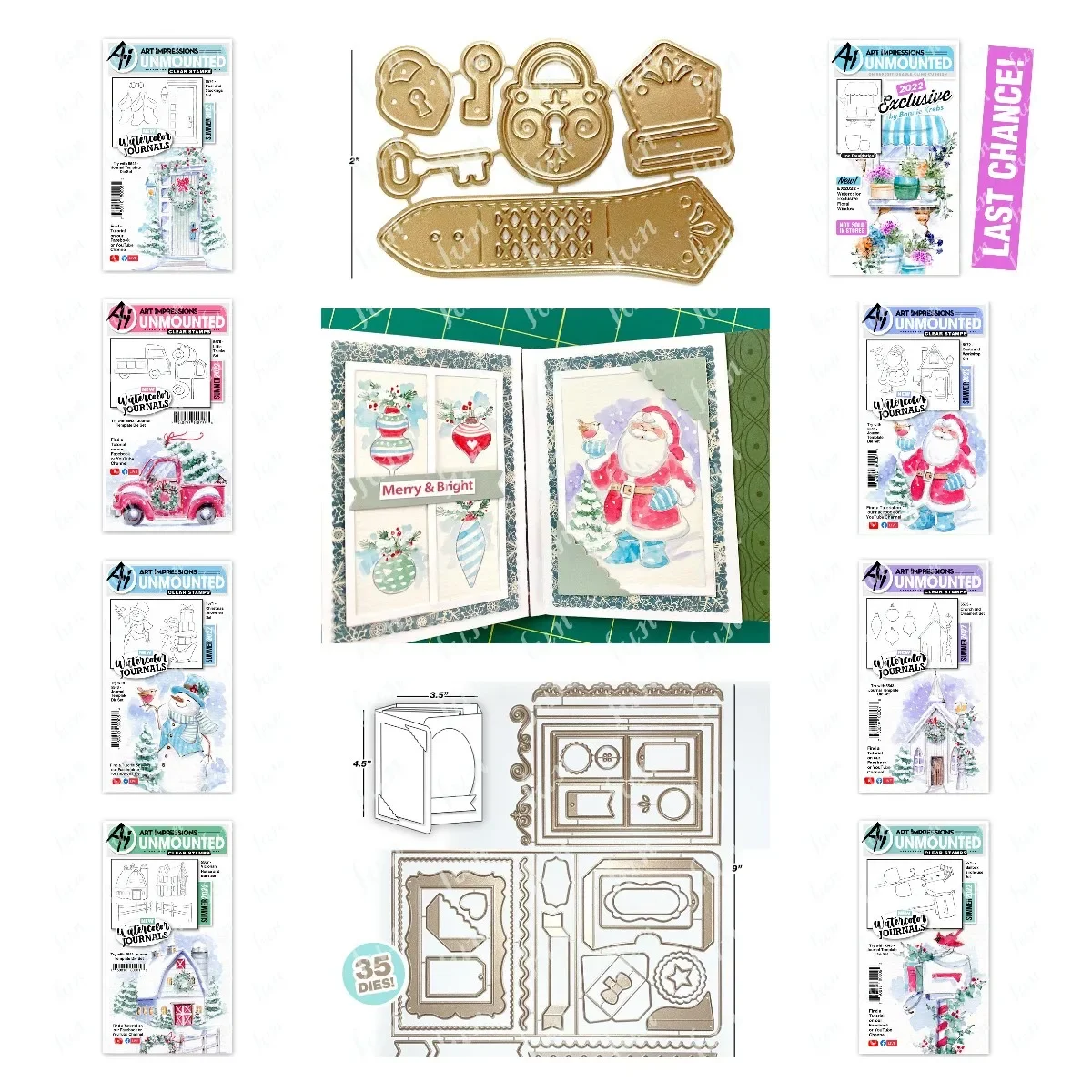 

Decoration Mailbox Birdhouse Church Ornament Clear Stamps and Metal Cutting Dies Sets Craft Supplies Scrapbooking Card Mould
