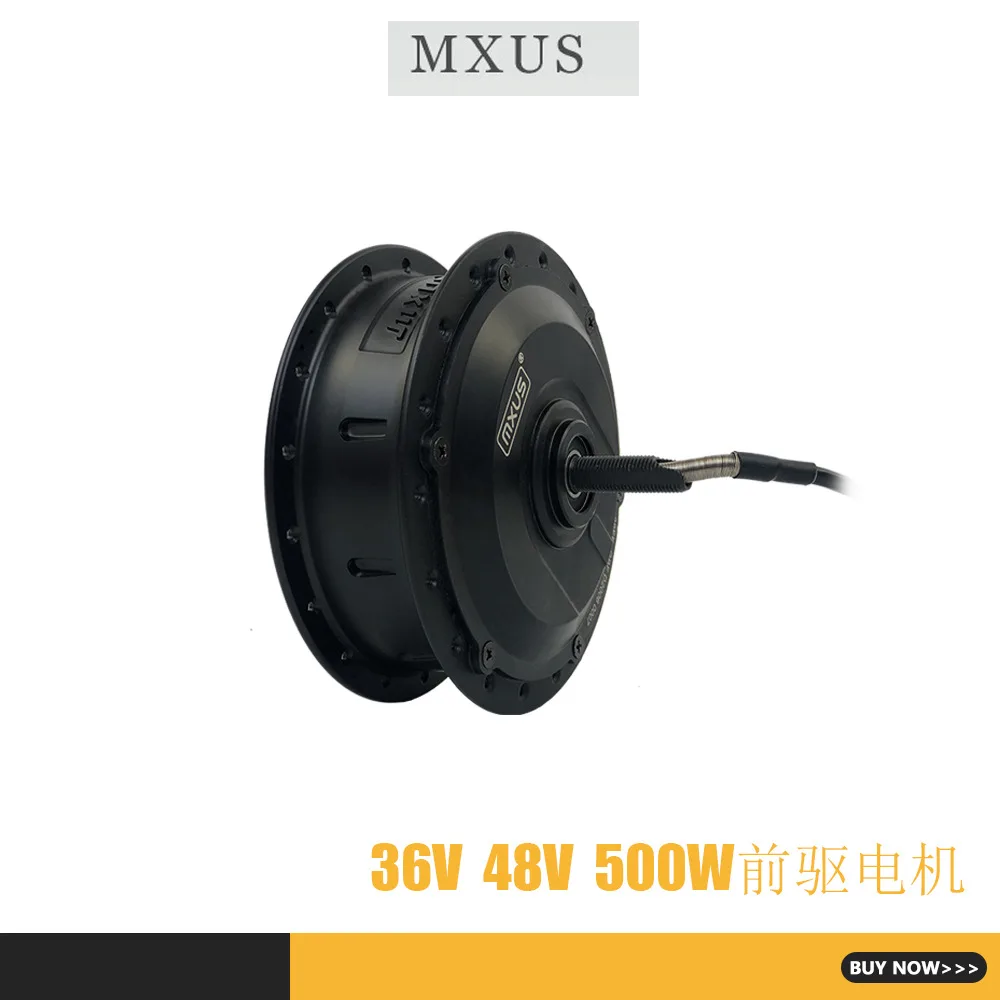 Motor de bicicleta eléctrica MXUS, 36V/48V, 500W, accionamiento