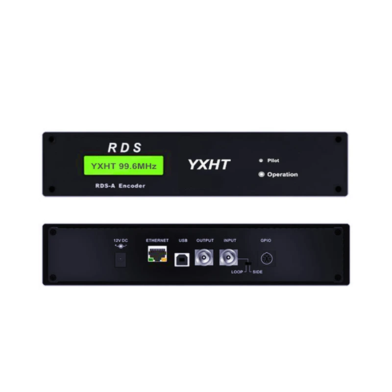 

YXHT Broadcast RDS Encoder Radio Data System For FM Transmitter Radio Station