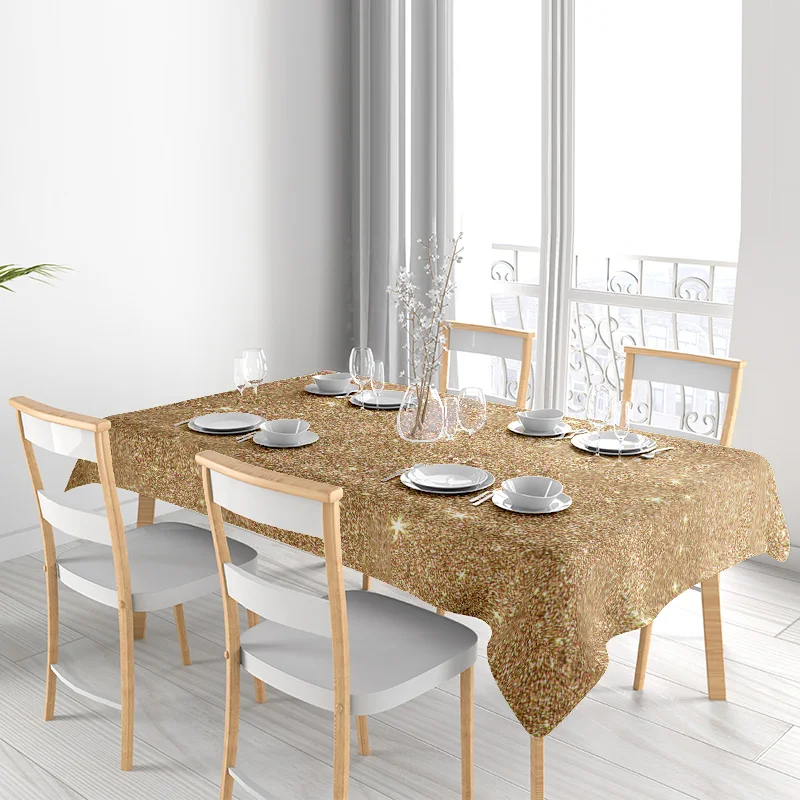Waterproof Tablecloth Vintage Floral Dining Table Cover Washable Rectangle Table Linens Home Decor Farmhouse Kitchen Table Prote 3