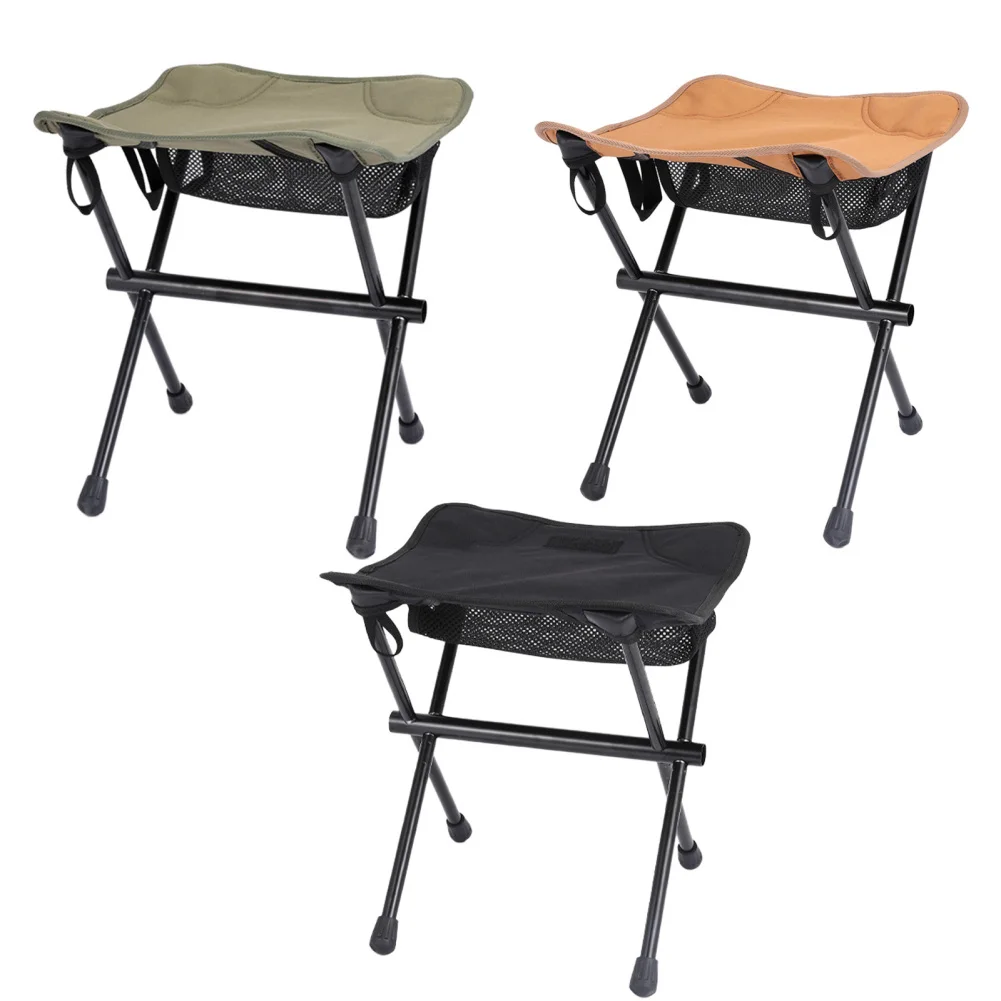 

Outdoor Mini Folding Camping Stool Ultralight Portable Folding Chair Maza Fishing Stool For Travel Picnic Camping Backpacking