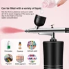 Airbrush with Compressor Airbrush Painting Mini Spray Gun for Painting Wireless Electric Paint Gun Airbrush Kit with Compressor 5