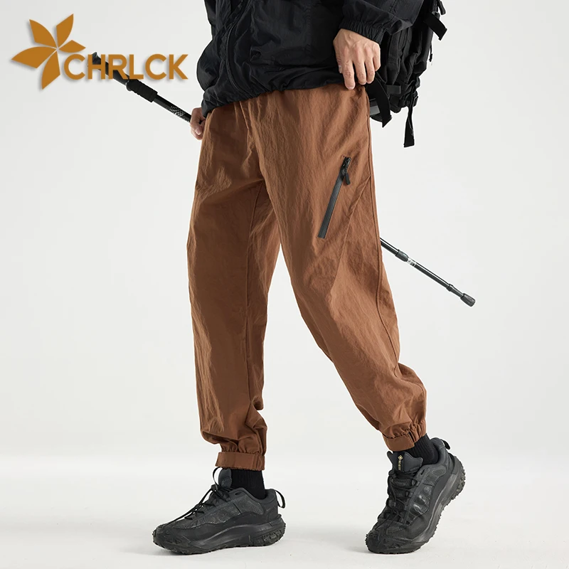 CHRLCK Men's Water-repellenHiking Pants Quick Drying Fashion Cargo Pants Breathable Trousers Fishing Camping Outdoor Sport hiking pants