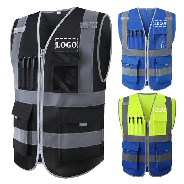 Emergency Fluorescent Reflective Safety Vest