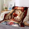 Scarface Tony 3D Printing Movie Soft Blankets,Keep Warm Throw Blanket Comfortable Blanket for Picnic Beds Sofa Home Bedroom Gift 3