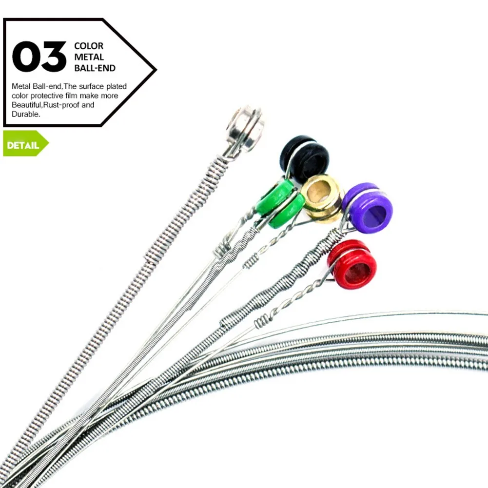 Light Medium 9-42/10-46/11-50 Gauges Orphee Hochwertige E-Gitarrensaiten Lange Arbeitslebensdauer 9 42 10 46 11 50 Gauges – Detail 8