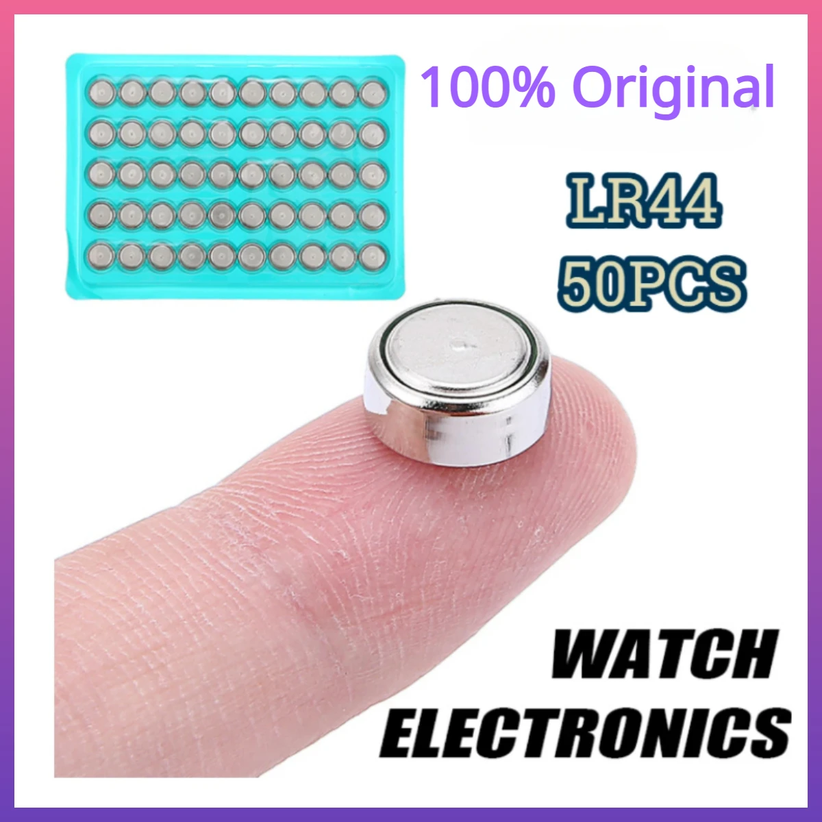 

New AG13 LR44 A76 357 357A LR1154 SR1154 SR44 1.55V Alkaline Battery For Watch Calculator Car Key Remote Clock Button Coin Cell