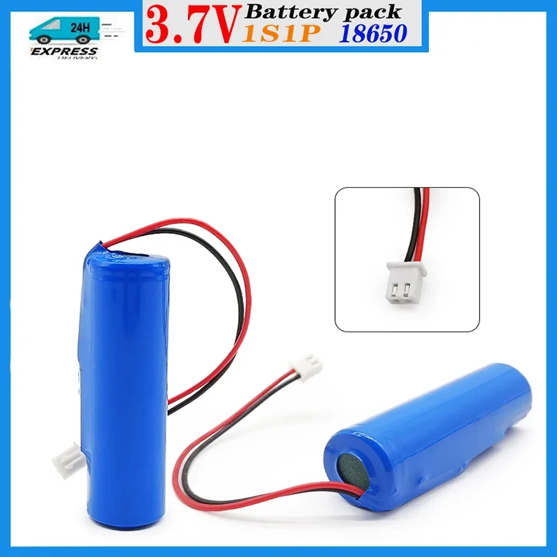 Nuova Batteria Al Litio 3.7V 18650 1 S1P 4.2V 3400Mah Capacità Per Giocattoli Modello Elettrico Telecomando Ecc Celle Agli Ioni Di Litio + Spina 2P