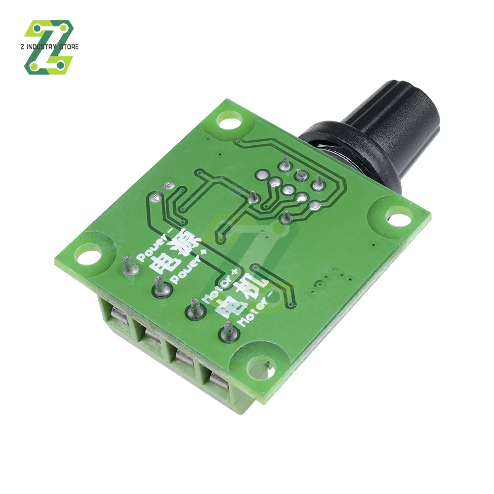 DC Motor Speed Controller Motor Speed Controller Electric Motor Speed Controller Fan Speed Controller DC 1.8V-15V 2A 30W PWM Adjustable