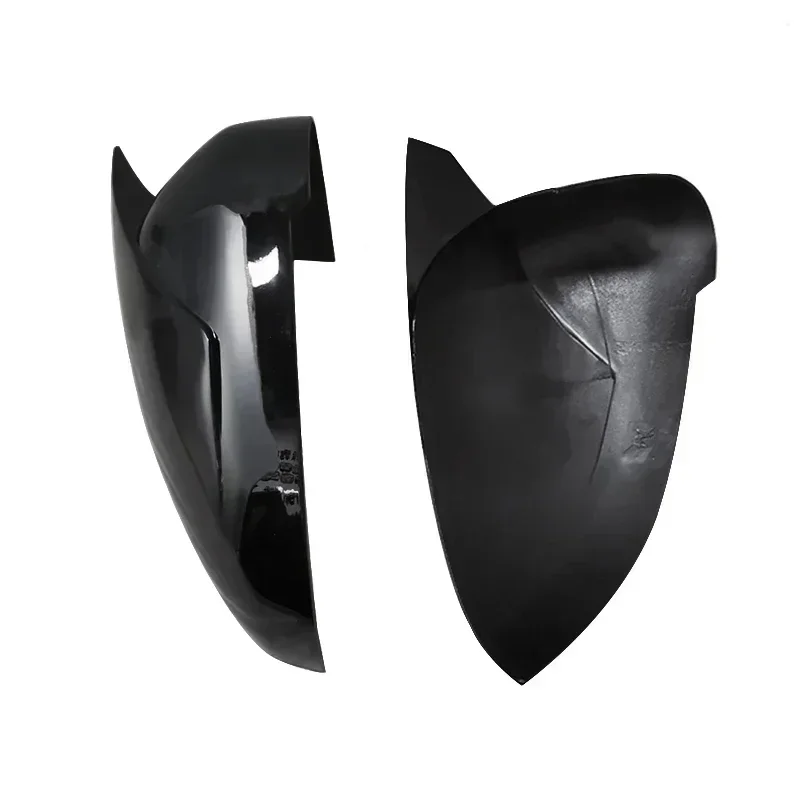 아우디 A4 A5 B9 2017 2018 2019 2020 2021-2023 블랙 사이드 윙 미러 캡 올로드 콰트로 교체용 미러 커버 쉘 뚜껑