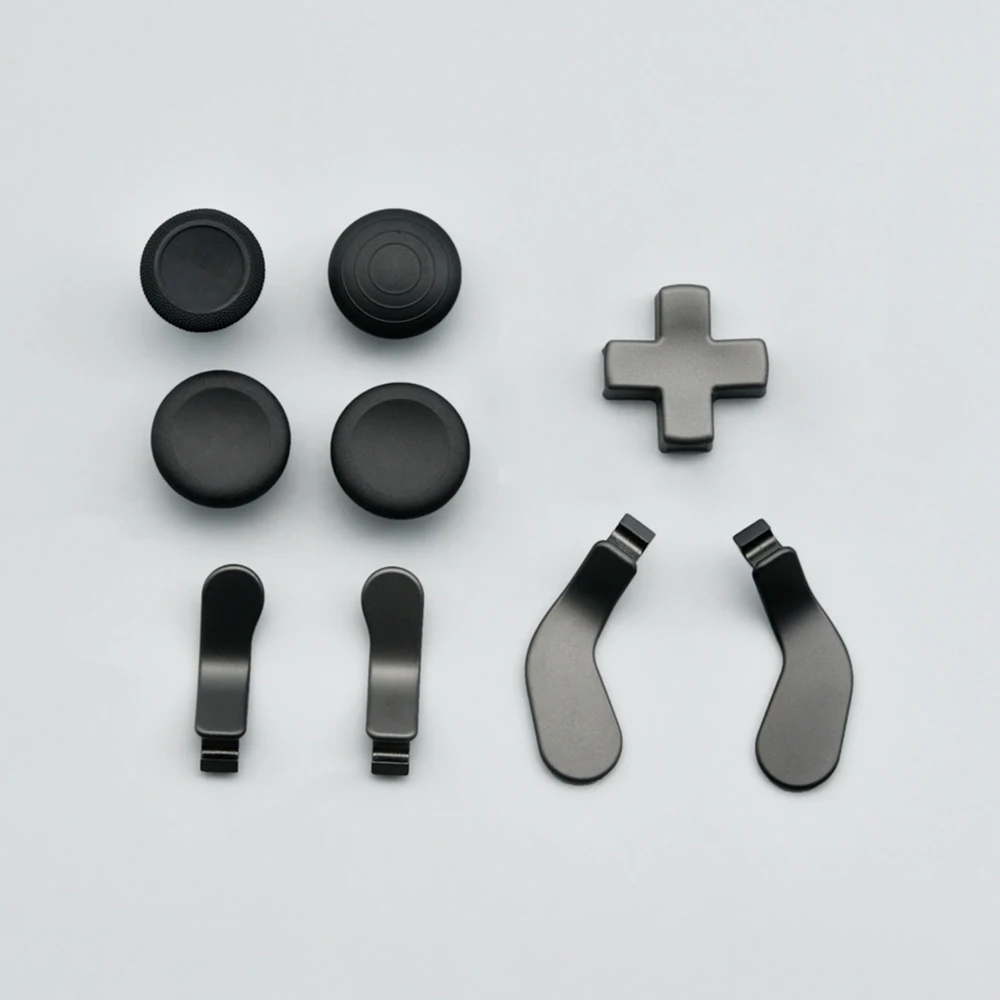 9Pcs /7Pcs Pulsanti Di Ricambio In Metallo Per Xbox One Elite 2 White Youth Version Controller Wireless Joystick Cap Paddle Button