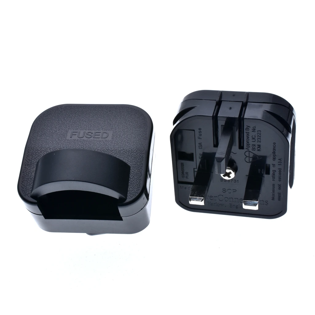 Convertitore Spina 2 Pin A 3 Pin Adattatore Da Spina UK 2 Pin A - Foto 9