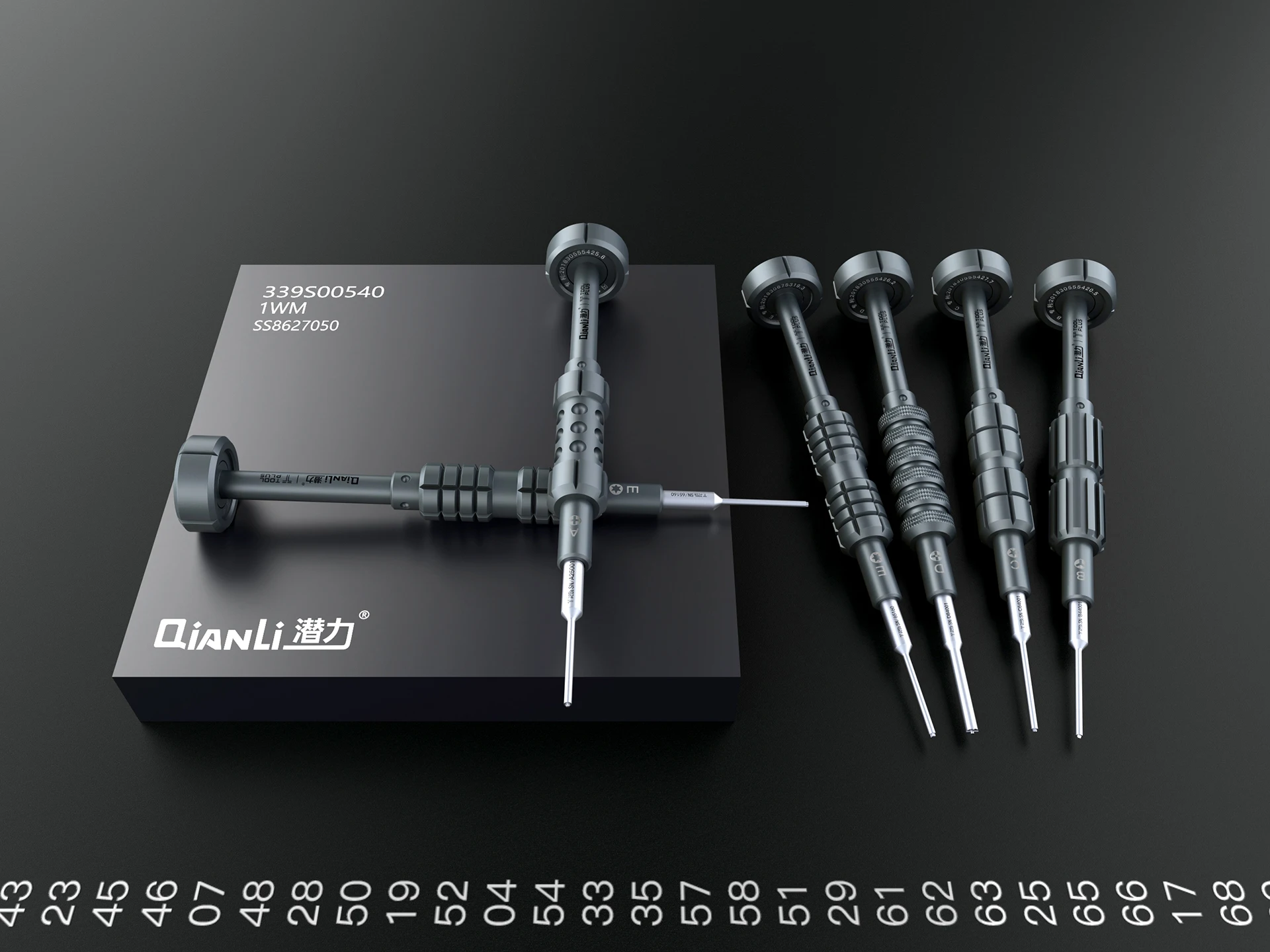 

Original QianLi ITor 3D Screwdriver High Presion Hard Batch Magnetic Screwdriver Ket for Samsung IP IPad Repair Tool