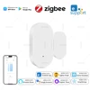 Smart Zigbee Door & Window Magnetic Sensor For Monitoring Open/Closed Status, App Remote Alarm Ideal For Home Security Detection 1
