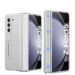 GKK Magnetic Hinge Armor Shockproof Matte Hard PC Case Cover for Samsang  Z Fold 7 (Color 5)